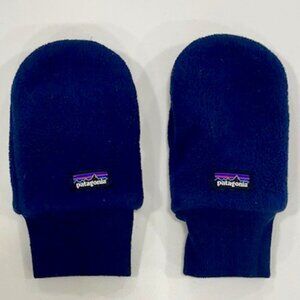 Patagonia Baby Pita Pocket Mittens Navy Size 6-12 Months